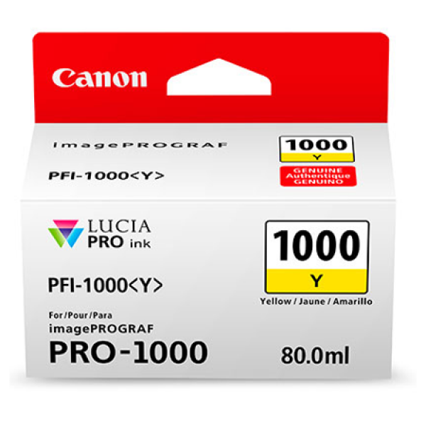 Canon PFI-1000Y Kartuş (Sarı)