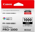 Canon PFI-1000MBK Siyah  Kartuş