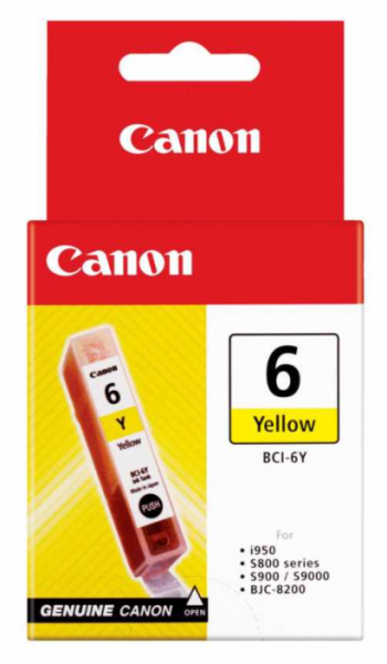 Canon BCI-6Y Kartuş (Sarı)