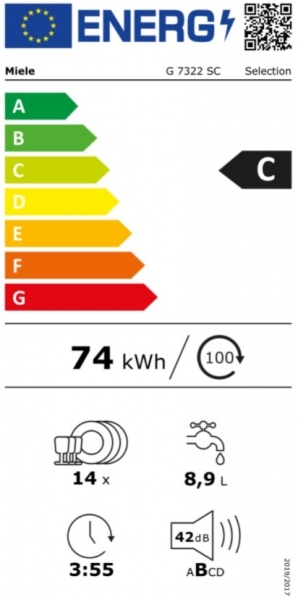 Miele G 7322 SC Bulaşık Makinesi