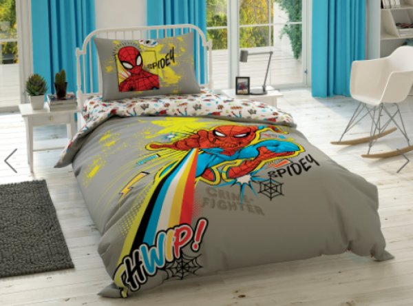 Taç Spiderman Power 160x220 cm