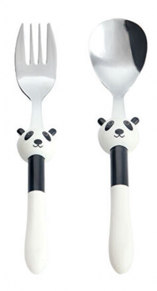 Porland Mini Panda Çatal Kaşık Bıçak Takımı