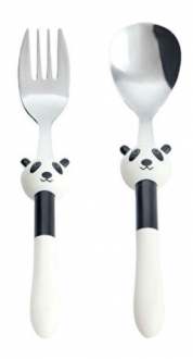 Porland Mini Panda Çatal Kaşık Bıçak Takımı