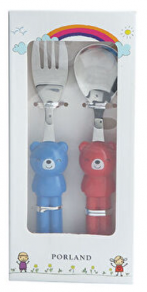 Porland Happy Bear Çatal Kaşık Bıçak Takımı