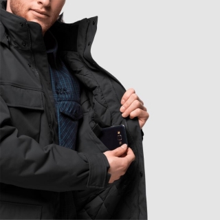 Jack Wolfskin Glacier Canyon Erkek Parka