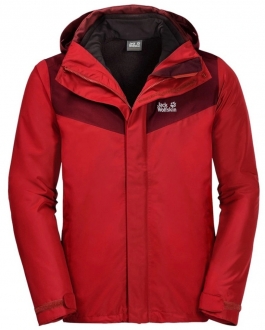 Jack Wolfskin Arland 3IN1 Erkek Mont