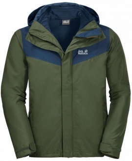 Jack Wolfskin Arland 3IN1 Erkek Mont