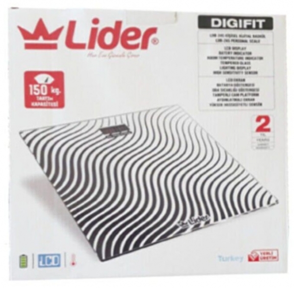 Lider Digifit Ldb-245 Dijital Banyo Tartısı