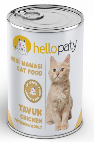 Hello Paty Tavuk Etli Kıyılmış Yetişkin 415 gr Kedi Maması