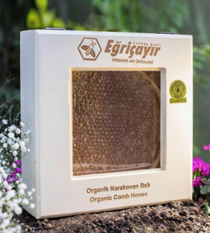 Eğriçayır Karakovan Petek Bal Organik Sertifikalı 1.1 kg