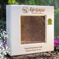 Eğriçayır Karakovan Petek Bal Organik Sertifikalı 1.3 kg resim