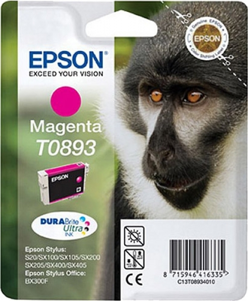 Epson T0893 Kartuş (Kırmızı)