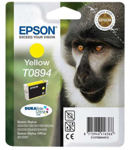Epson T0894 Kartuş (Sarı)