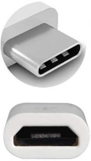 Alfais 4696 Micro USB to USB Type-C Dönüştürücü