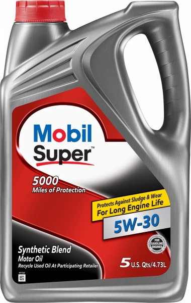 Mobil Super 5W-30 Motor Yağı (4.73 litre)