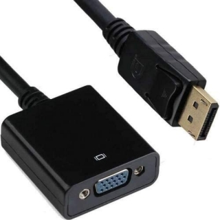 Alfais 4557 DisplayPort to VGA Dönüştürücü