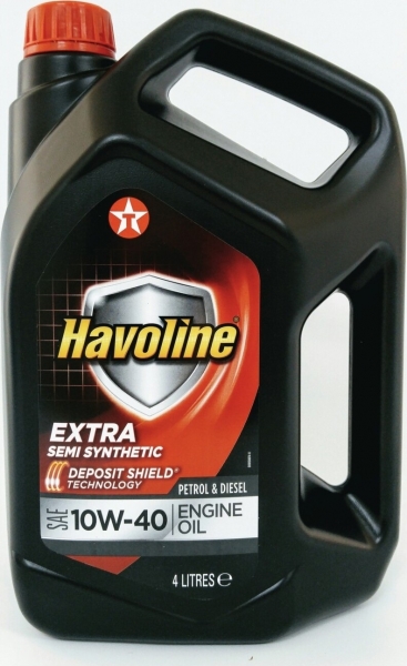 Texaco Havoline Extra SAE 10W-40 Motor Yağı (4 litre)