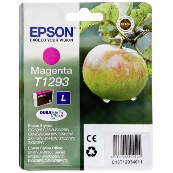 Epson T1293 Kartuş (Kırmızı)