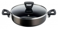 Tefal Titanyum 2X XL Difüzyon Tabanlı Kısa Tencere 26 cm resim