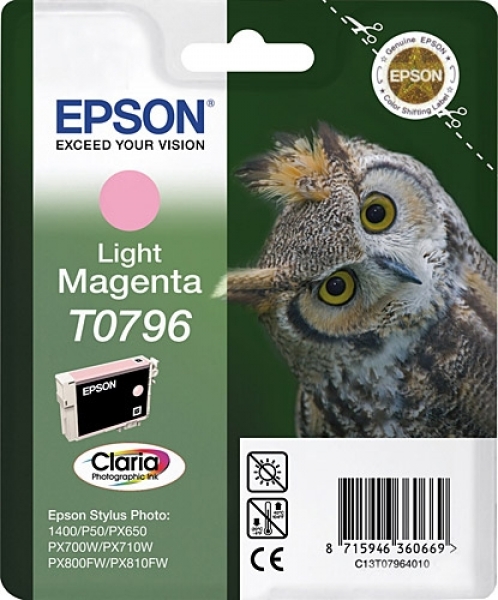 Epson T0796 Kartuş (Açık Kırmızı)