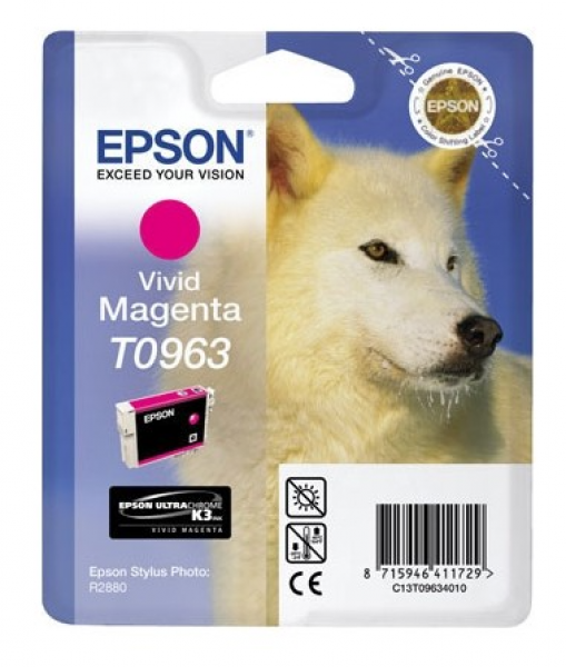 Epson T0963 Kartuş (Kırmızı)