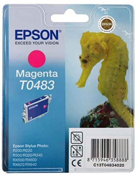 Epson T0483 Kartuş (Kırmızı)