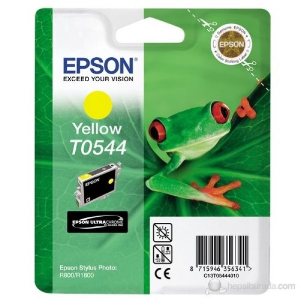 Epson T0544 Kartuş (Sarı)
