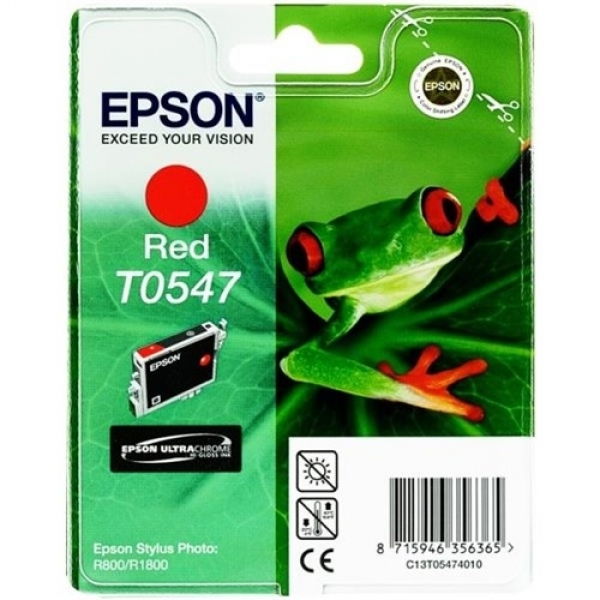 Epson T0547 Kartuş (Kırmızı)