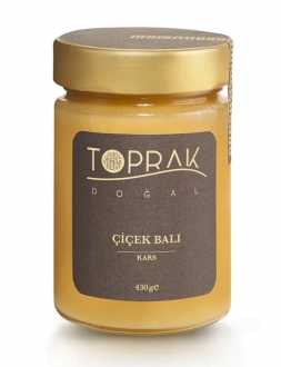 Toprak Doğal Çiçek Balı 430 gr