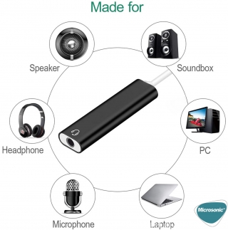 Microsonic USB Type-A to AUX Dönüştürücü