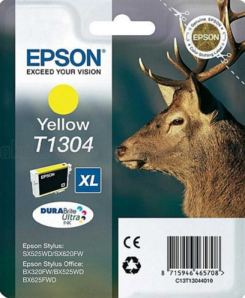 Epson T1304 Kartuş (Sarı)