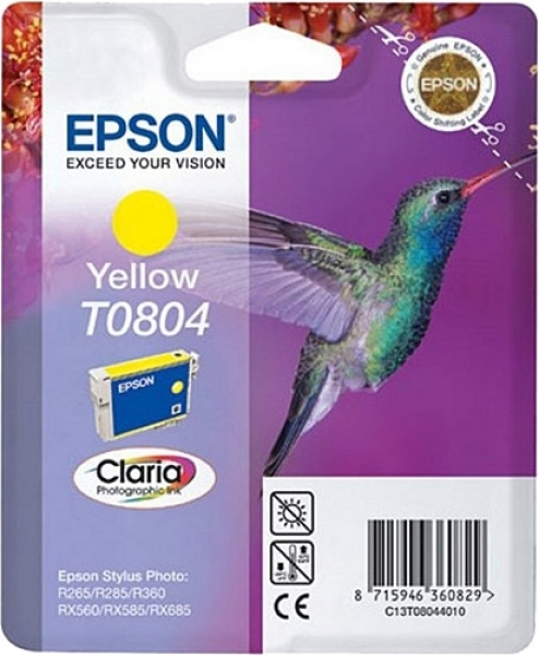 Epson T0804 Kartuş (Sarı)