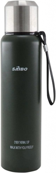 Saibo Çift Katlı Vakumlu Kamp Termos (1000 ml)