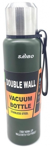 Saibo Çift Katlı Vakumlu Kamp Termos (1000 ml)