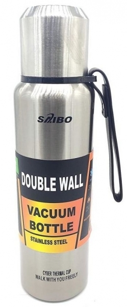 Saibo Çift Katlı Vakumlu Kamp Termos (1000 ml)