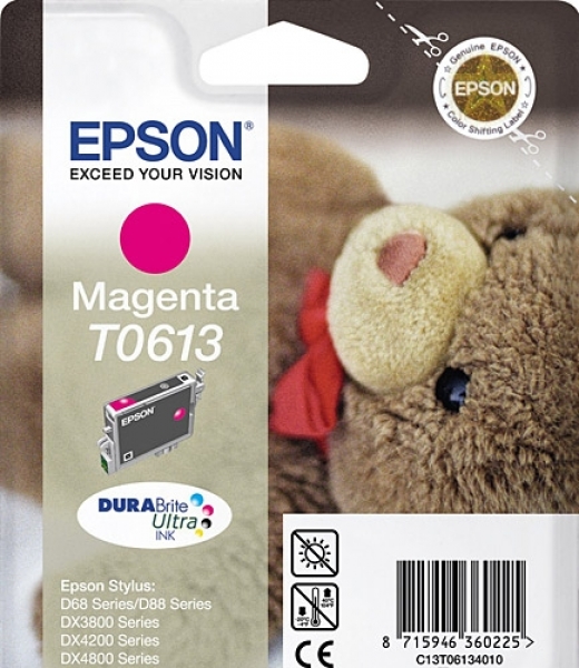 Epson T0613 Kartuş (Kırmızı)