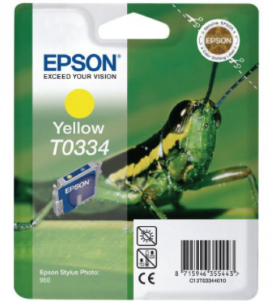 Epson T0334 Kartuş (Sarı)