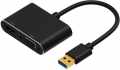 Techmaster USB Type-A to HDMI VGA resim