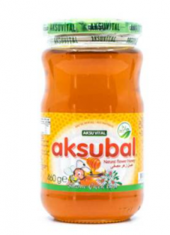 Aksu Vital Aksubal Süzme Çiçek Balı 460 gr