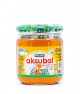 Aksu Vital Aksubal Süzme Çiçek Balı 230 gr