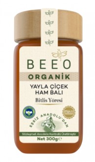 BEE'O Bitlis Organik Ham Balı 300 gr