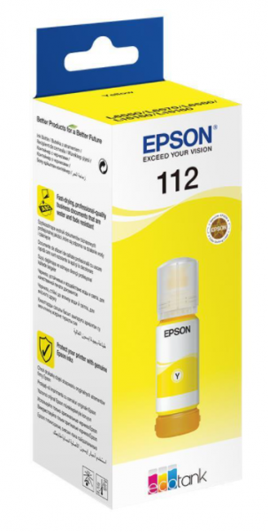 Epson 112 Tank Mürekkebi (Sarı)
