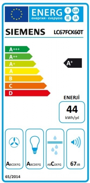 Siemens LC67FCK60T Davlumbaz