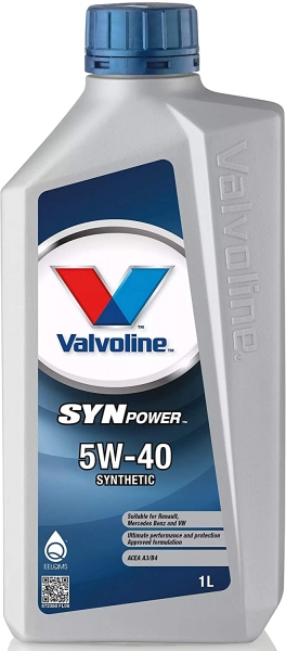 Valvoline SynPower 5W-40 Motor Yağı (1 litre)