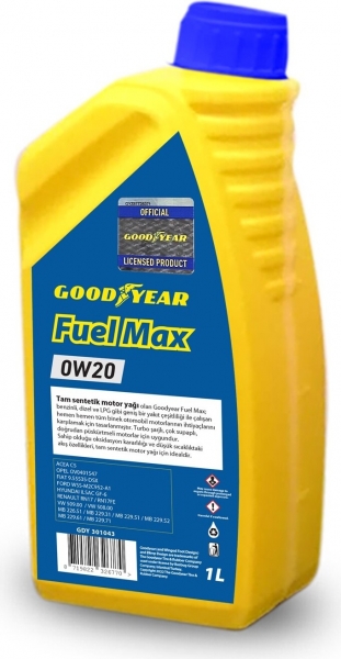 Goodyear Fuel Max 0W-20 Motor Yağı (1 litre)