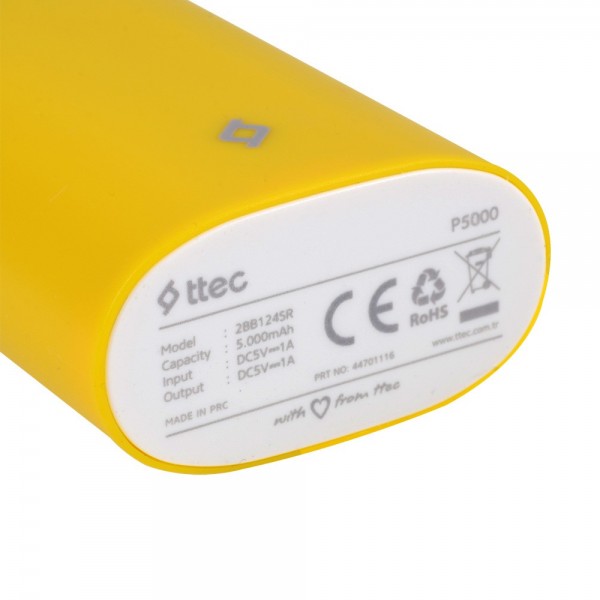 ttec P5000 5000 mAh Powerbank