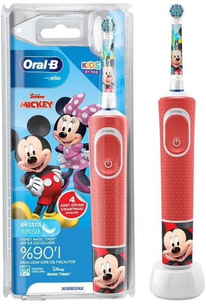 Oral-B D100 Mickey Friends Şarjlı Diş Fırçası