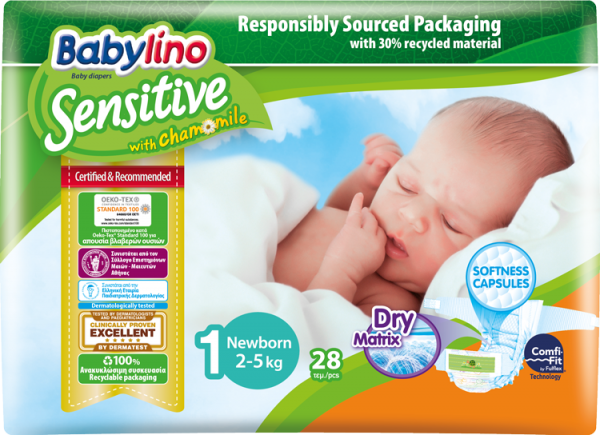Babylino Sensitive 1 Beden Bebek Bezi