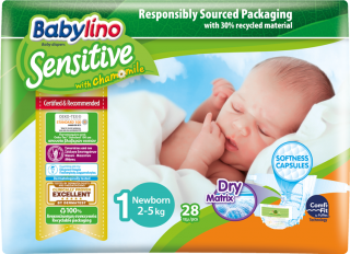 Babylino Sensitive 1 Beden Bebek Bezi