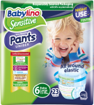 Babylino Sensitive Külot Bez 6 Beden resim